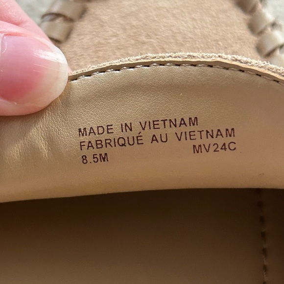 MICHAEL Michael Kors Beige Suede Loafers - Picture 3 of 4